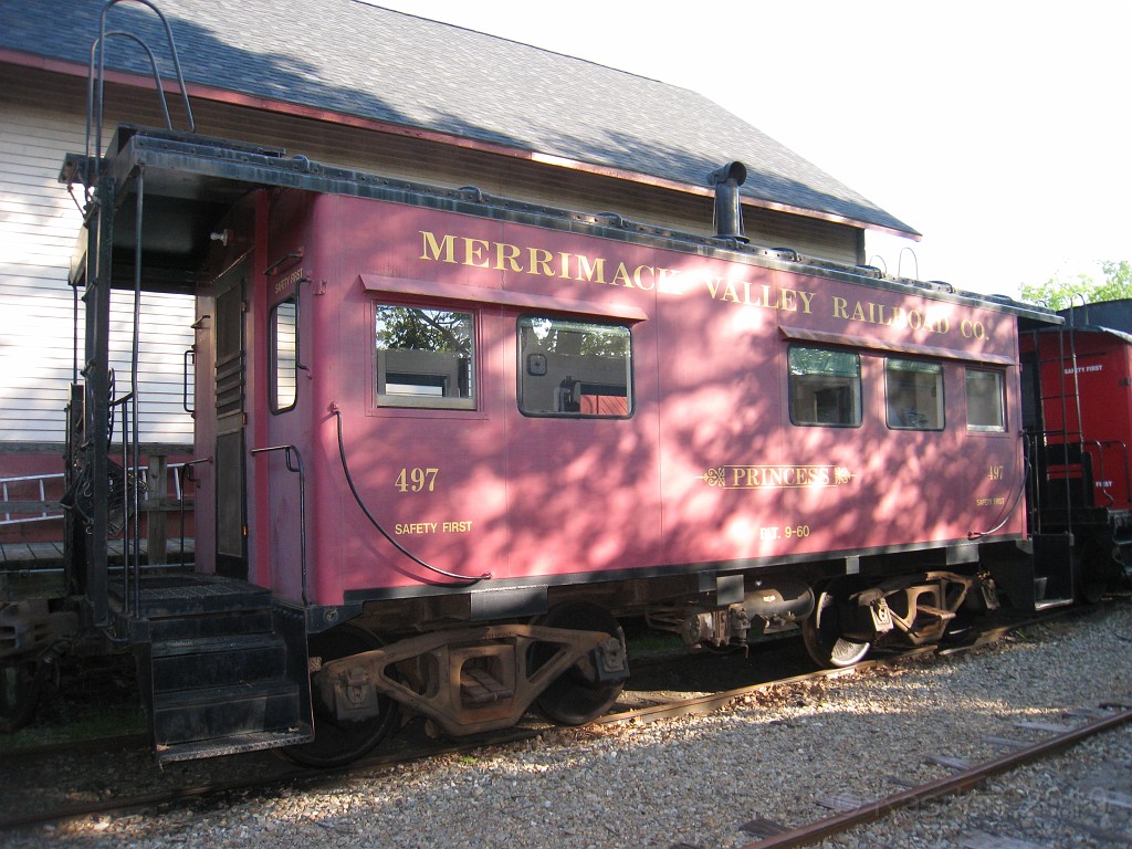 Tilton NH Trail 2010 036.jpg - The other "End of the Line" on the Winnipesauke River Trail is a rail road museum. Cabooses, cabooses, cabooses... guess it IS the end of the line.